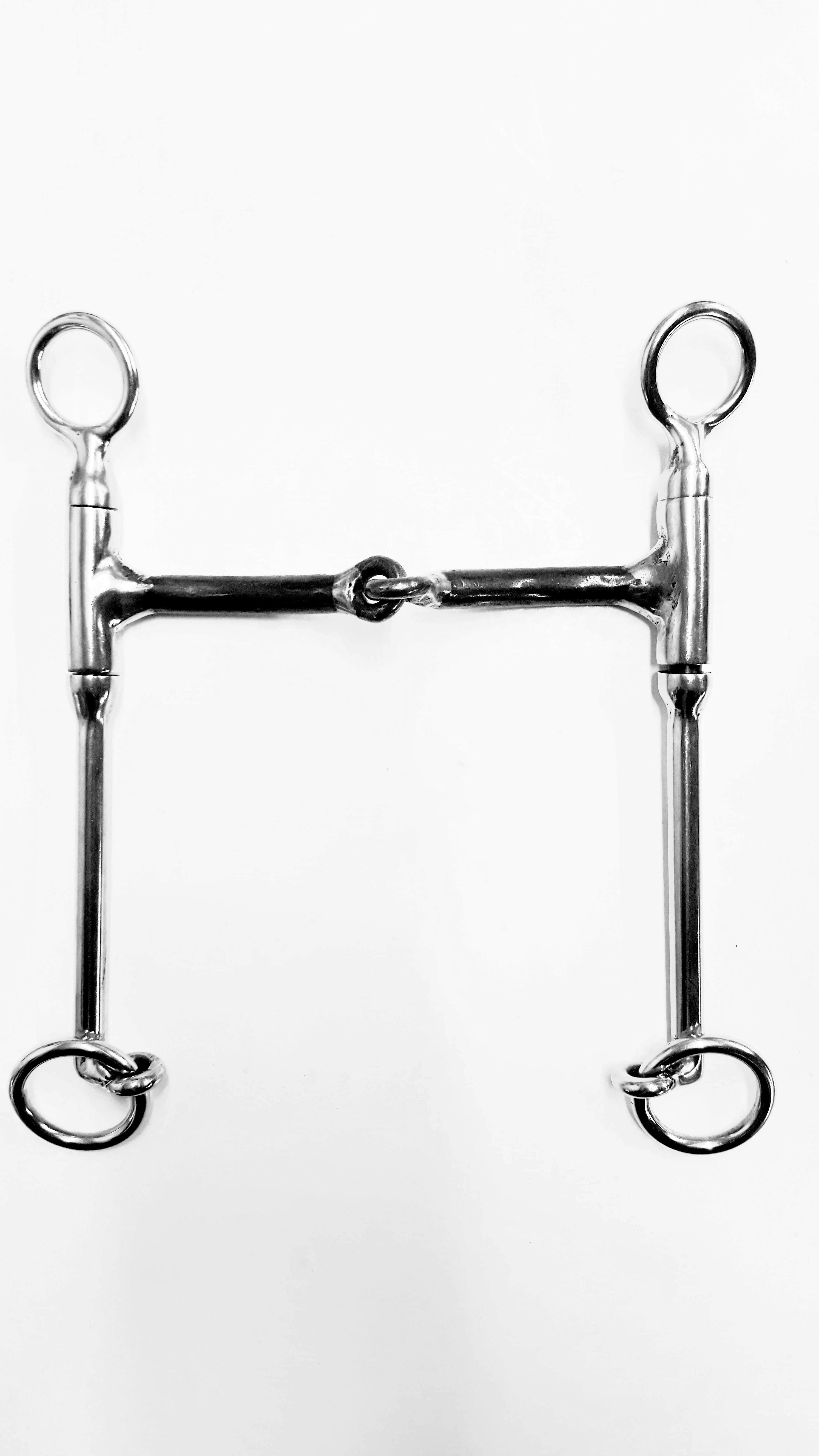 3/8" SNAFFLE WITH 7" SHANK