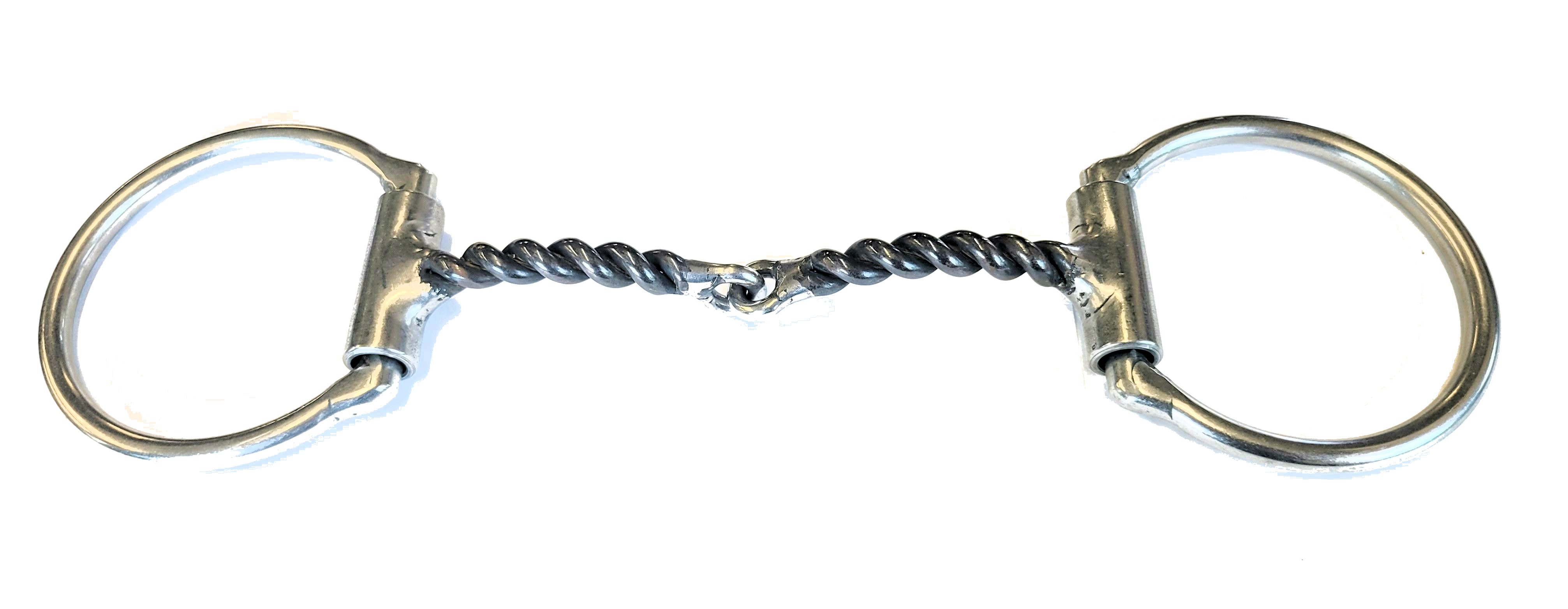 3/8" Twisted Wire Snaffle 