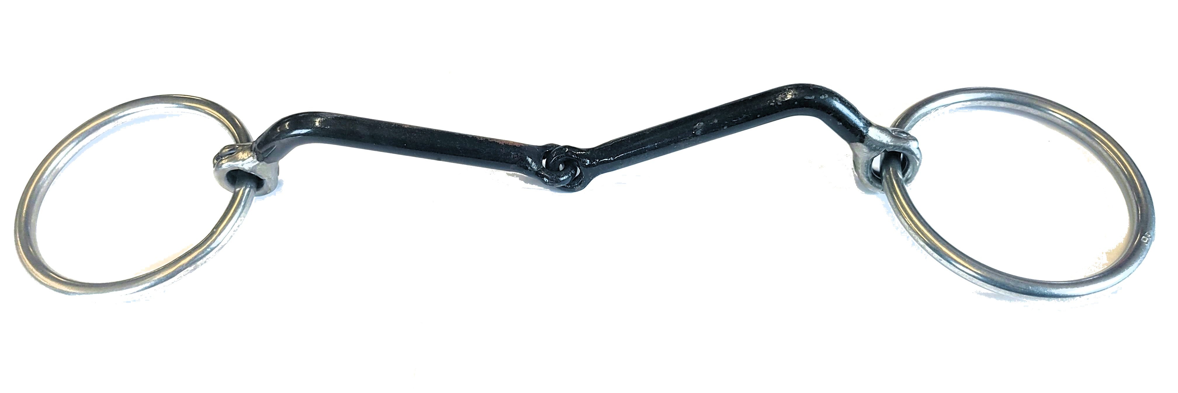 3/8" Smooth Snaffle  6" Mouthpiece