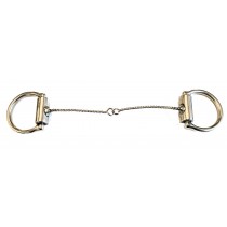 1/8" Twisted Wire Snaffle Bradoon