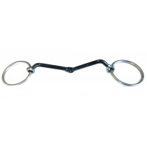 3/8" Smooth Snaffle  6" Mouthpiece